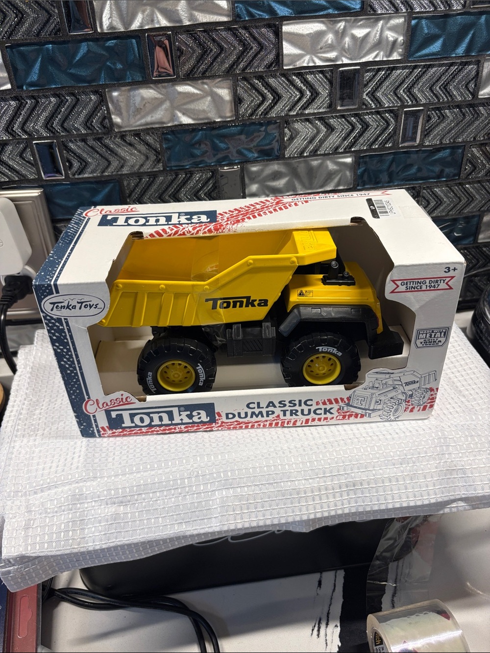 Tonka Yellow Classic Dump Truck Toy